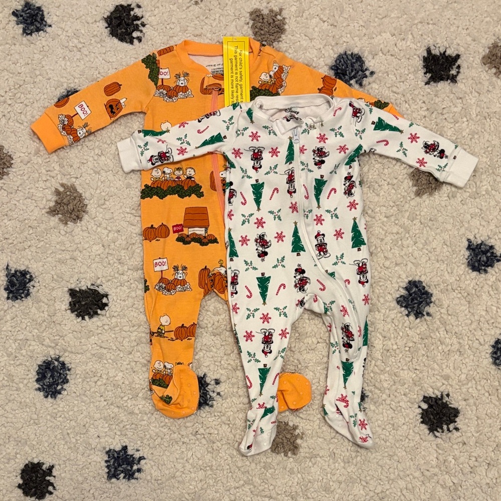 Janie and Jack Kids Pajama Set | 2 Bundle